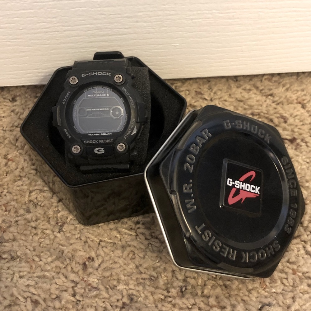 Black G-Shock watch